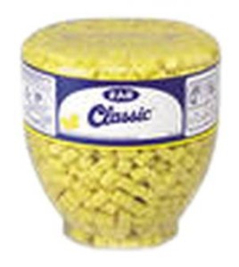 Refill for dispenser earplug CLASSIC, 29 db, 500 units.