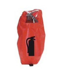 Cover for 5 lbs extinguisher, with window