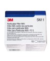 3M N95 NIOSH approved filter for filter retainer 501 and 3M 6000 series cartridges. Sold by the pair. 10 units/box.