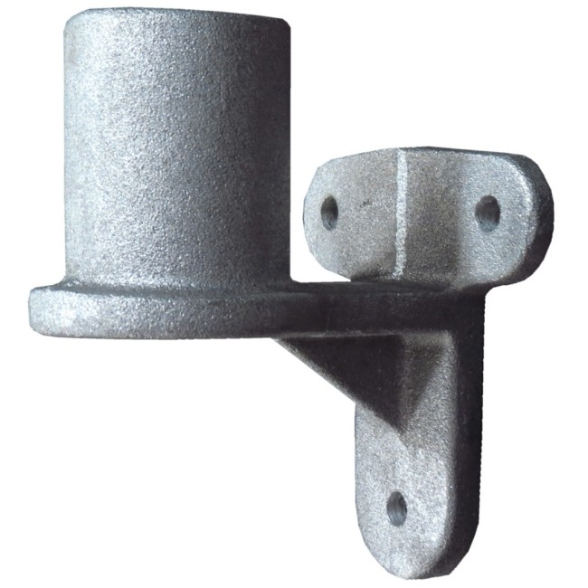 Wall bracket for horizontal fire hose reel