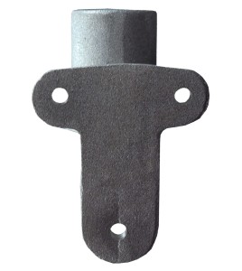 Wall bracket for horizontal fire hose reel