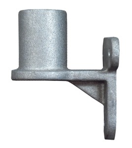 Wall bracket for horizontal fire hose reel