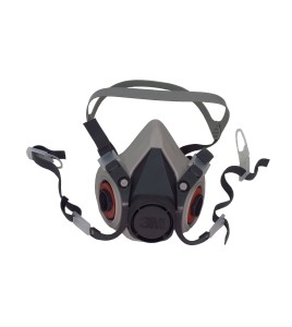 3M 6000 series NIOSH approved respirator. Lightweight and comfortable. Filter & cartridge not included. Small.