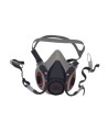 3M 6000 series NIOSH approved respirator. Lightweight and comfortable. Filter & cartridge not included. Small.