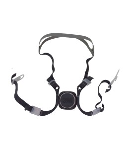 3M spare head harness assembly for 3M 6000 series half facepieces respirators.