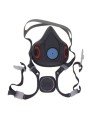 3M spare head harness assembly for 3M 6000 series half facepieces respirators.