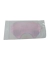 3M clear faceshield sticker cover compatible with 3M 6000 series full facepiece respirators.