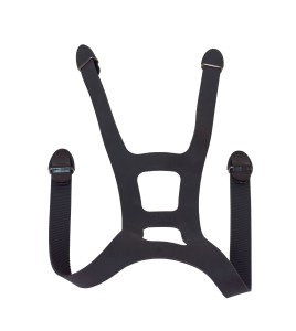 3M spare head harness assembly for 3M series 6000 full facepiece respirators.