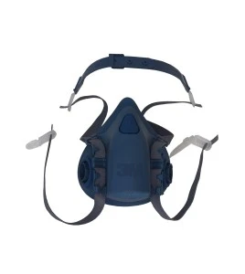 3M 7500 series NIOSH approved respirator. Lightweight and comfortable. Filter & cartridge not included. Medium.