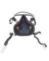 3M 7500 series NIOSH approved respirator. Lightweight and comfortable. Filter & cartridge not included. Medium.