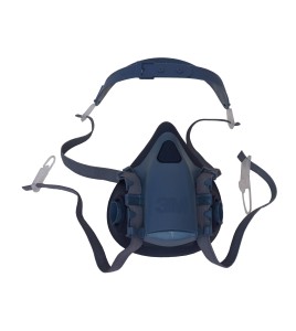 3M 7500 series NIOSH approved respirator. Lightweight and comfortable. Filter & cartridge not included. Large.