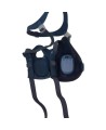 3M spare head harness assembly for 3M series 7500 half facepiece respirators. pack/5 unit