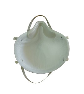 Small size Moldex N95 particulate respirator. Protects from solids, liquids, biological and non-oil based particles. 99% BFE.