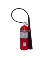 Portable fire extinguisher with CO2, type BC, ULC 10BC, with wall hook. Best for electrical fires.