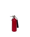 Portable fire extinguisher with CO2 5 lbs, type BC, ULC 10BC, with wall hook. Best for electrical fires.