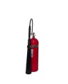 Portable fire extinguisher with CO2, 15 lbs, type BC, ULC 10BC, with wall hook. Best for electrical fires.