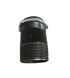 Threaded fitting for horizontal reel