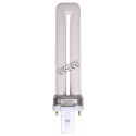 Fluorescent light bulb 7 W for lit emergency "Exit" signs