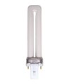 Fluorescent light bulb 7 W for lit emergency "Exit" signs