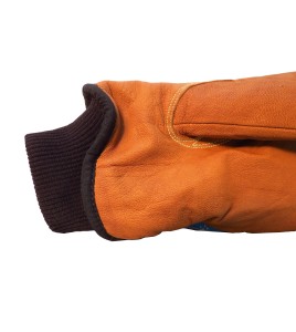 Winter glove cowhide palm, thinsulate insulation