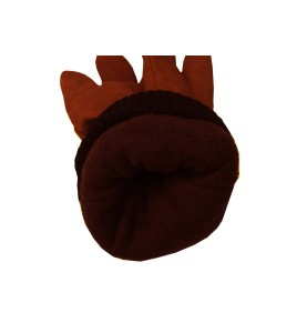 Winter glove cowhide palm, thinsulate insulation