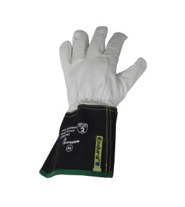 Cut-resistant goatskin gloves for TIG and MIG welding, with Kevlar lining