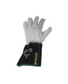 Cut-resistant goatskin gloves for TIG and MIG welding, with Kevlar lining