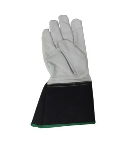 Cut-resistant goatskin gloves for TIG and MIG welding, with Kevlar lining