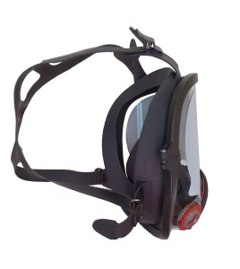 3M 6000 series NIOSH approved full facepiece. Lightweight and comfortable. Filter & cartridge not included. Medium.