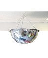 Hemispheric interior mirror 360 degre Ideal location: 4-way intersections.