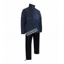 Blue rain suit, Jacket and Pants