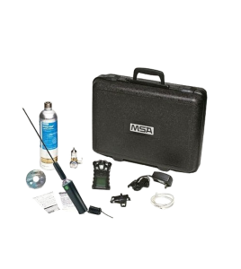 Multigas (O₂, CO, H₂S + explosive gas) detector complete kit for detection of hazardous gases or gas leaks in confined space.