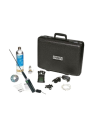 Multigas (O₂, CO, H₂S + explosive gas) detector complete kit for detection of hazardous gases or gas leaks in confined space.