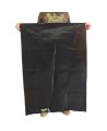 Black disposal heavy duty bags 4 mil. - 35 x 50 in.- 50 unit/roll