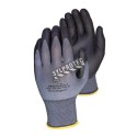 Dexterity® 13-gauge nylon knit gloves with PVC coating on palms and fingers. ASTM/ANSI abrasion level 2. 