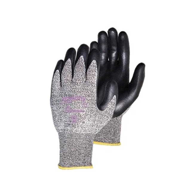 TenActiv™ cut-resistant ASTM/ANSI level A4 composite-knit glove with foam nitrile coating. Sold in pairs.