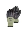 13-gauge ASTM/ANSI cut-resistant level A5 touchscreen friendly Kevlar®/Steel knit Emerald CX® winter glove & PVC coating