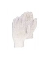 Gants en mélange de 65% polyester et 35% coton, larges, 12 paires/pqt.