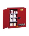 Armoire de 20 gallons (76 L) pour liquides combustibles, certifiée FM, NFPA, OSHA et IFC.