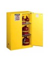 Flammable liquids storage cabinet, 45 US gallons (171 L), FM, NFPA and OSHA-approved.