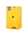 Armoire de 60 gallons US (227 L) pour liquides inflammables, certifiée FM, NFPA, OSHA.