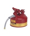 Steel flammable liquids container, type 2, 1 gallon, approved FM, UL, OHSA.