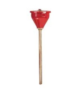 Safety drum funnels 32 in., whit flame arrestor.