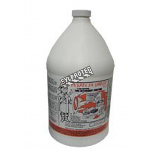 Fire retardant "Inspecta-Shield Plus", 1 gallon (3.8 L) bottle. Against type A fires. Certified UL.