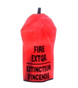 Cover for 20 lbs extinguisher, bilingual, without window