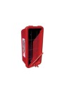 Surface-mounted outdoors plastic cabinet for 5 lbs extinguishers.