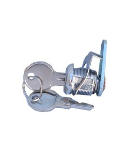 Universal cam lock for surface cabinet, with key