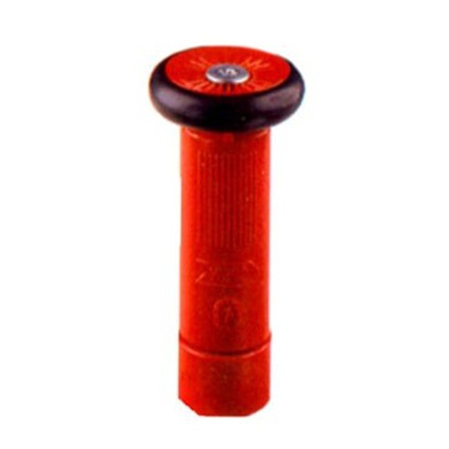 Fire hose adjustable nozzle of 1 in diameter