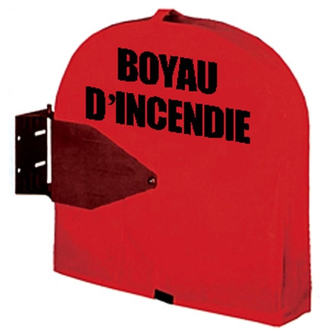 Couverture pour dévidoir circulaire de boyau d'incendie, 18 po