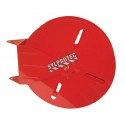 24-inch circular hose reel, for 150 ft rack fire hoses or 100 ft single-jacket hoses.